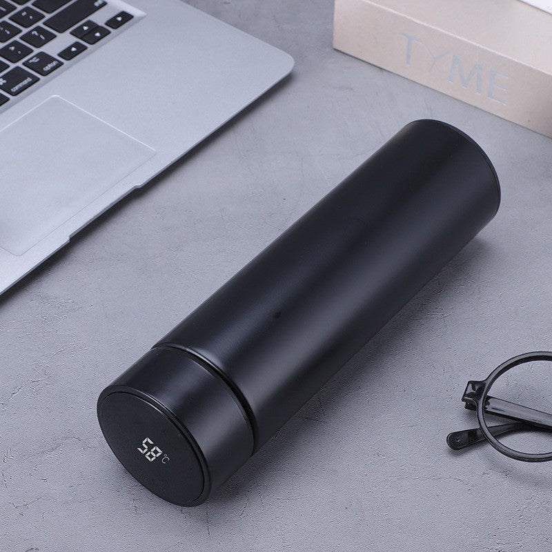 Smart Temperature Measurement Insulated Cup 304 Stainless Steel Water Cup Portable Home Cup Gift Cup Wholesale Engraving - Korvel