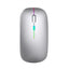 Wireless mouse rechargeable mouse illuminated mouse Bluetooth dual-mode mouse multifunctional mouse - Korvel