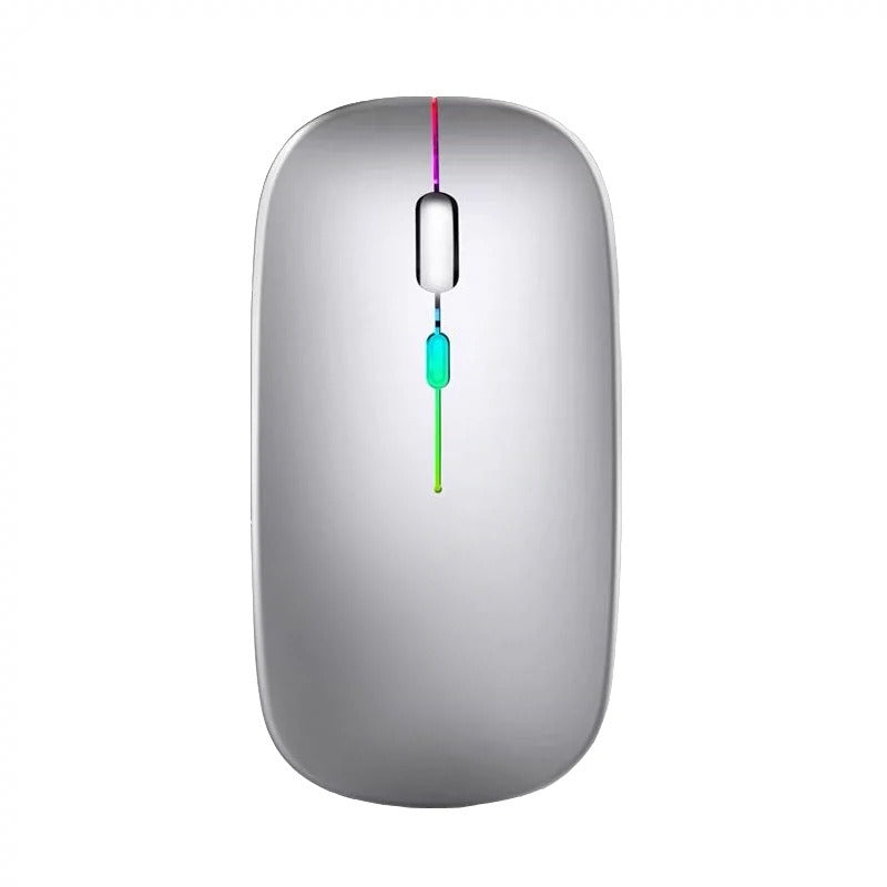 Wireless mouse rechargeable mouse illuminated mouse Bluetooth dual-mode mouse multifunctional mouse - Korvel