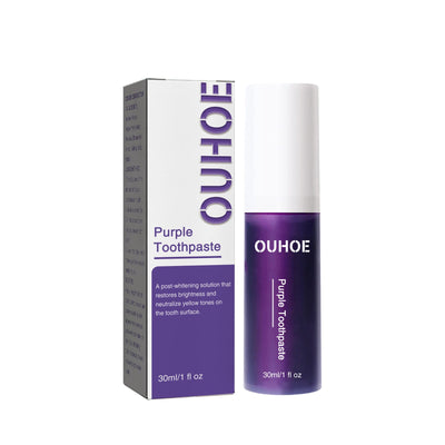 Premium Purple Whitening Toothpaste for Bright Smiles