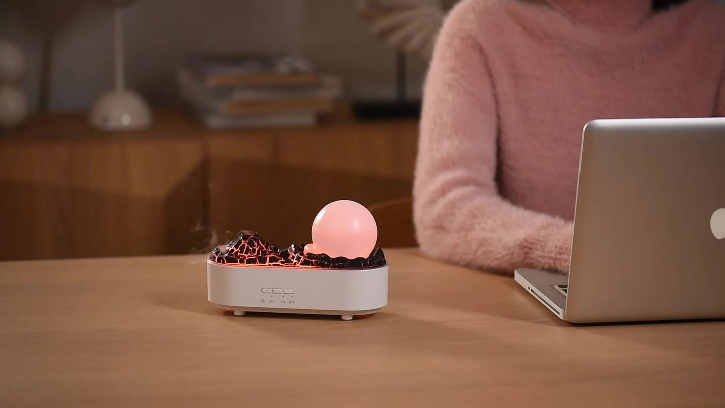 Humidifier Household Heavy Fog Desktop Creativity Ornaments for Home Fragrance Mist Mak Smoking - Korvel