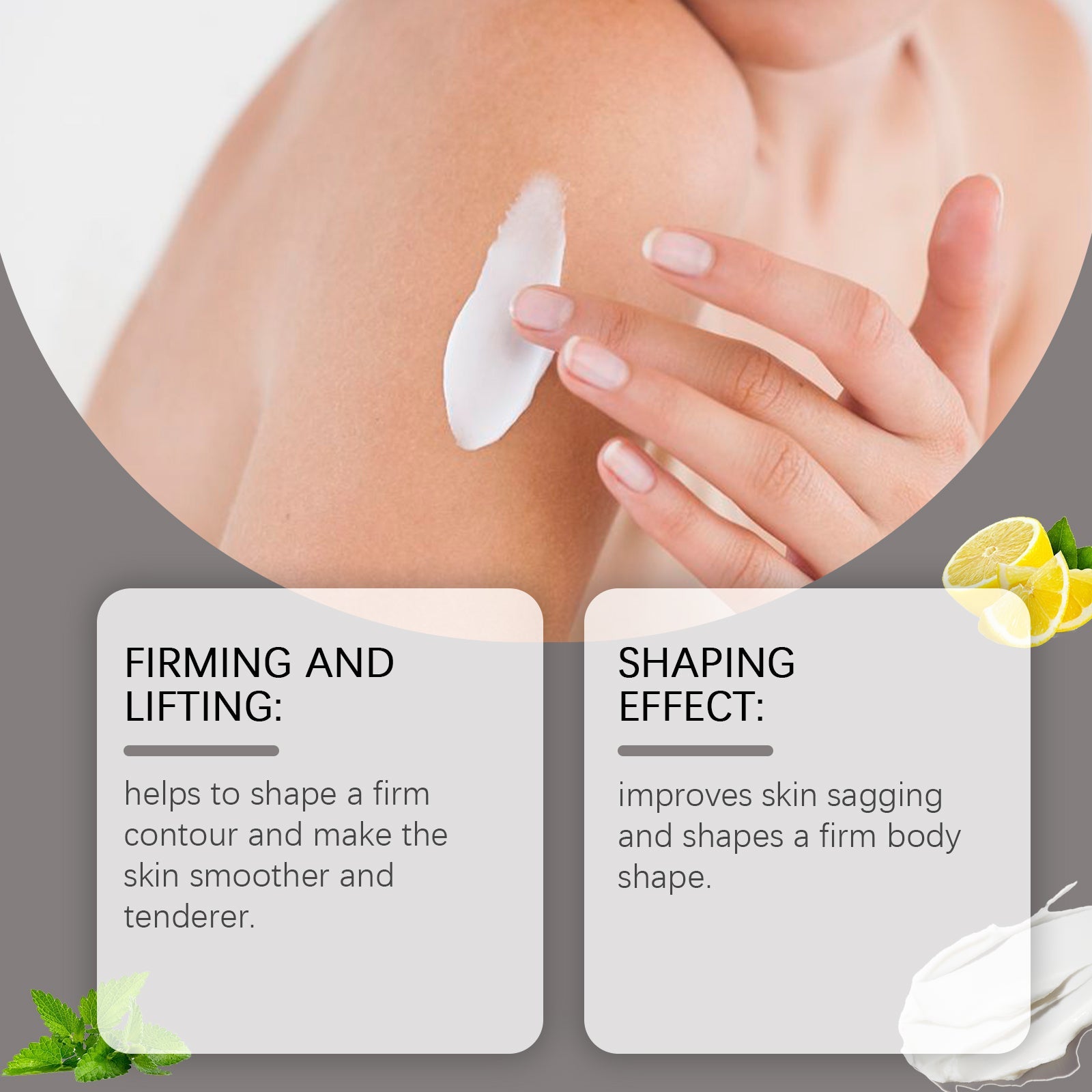Body Firming Beauty Cream Gently Moisturizes, Firms And Lifts Skin Daily Apply Massage Beauty Cream - Korvel