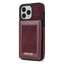 For iPhone 14ProMax Card Holder Phone Leather Case Samsung S23Ultra Photo Frame Magnetic Buckle Protective Case - Korvel
