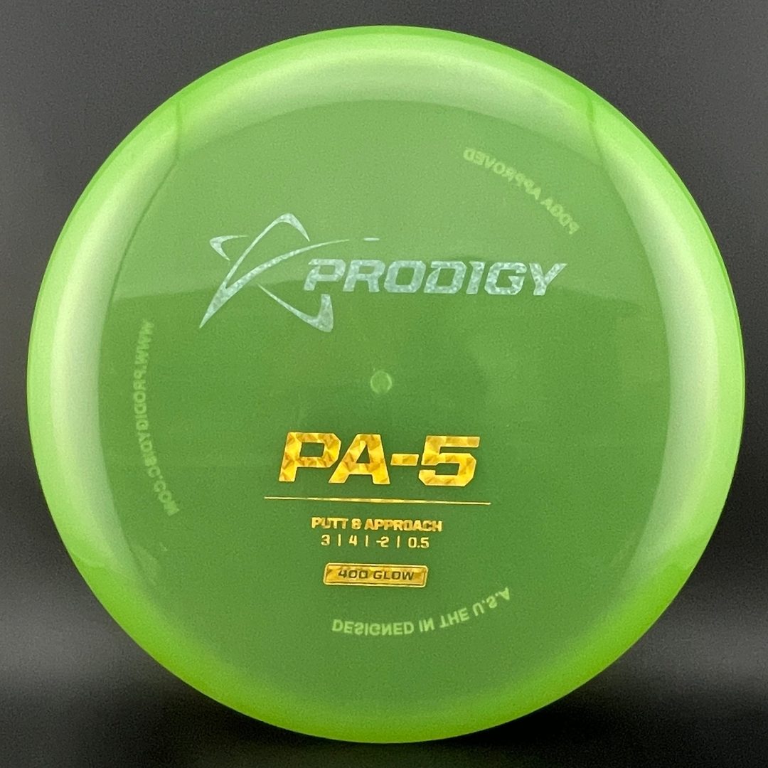 Glow PA-5 Disc Golf Disc - 400 Plastic