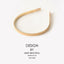 Minimalist metal spring hair clip fine hairpin head clip - Korvel