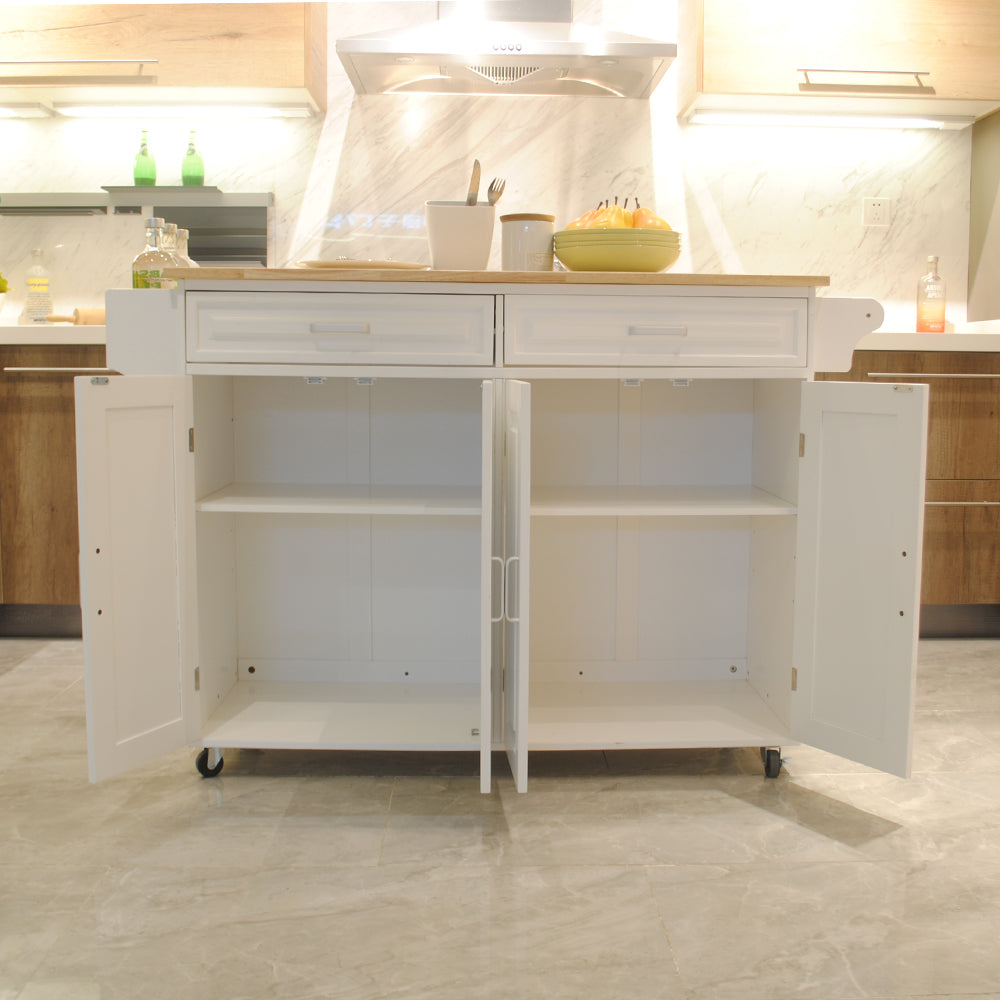 Kitchen Island & Kitchen Cart Mobile Kitchen Island - Korvel