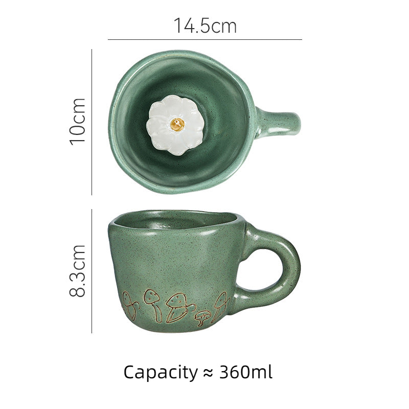 Mug en céramique animale 3D créatif pour les amateurs de café