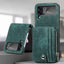 Suitable for Samsung Galaxy Z Flip4 folding phone case zipper card insertion protective cover Z Flip3 flip cover - Korvel