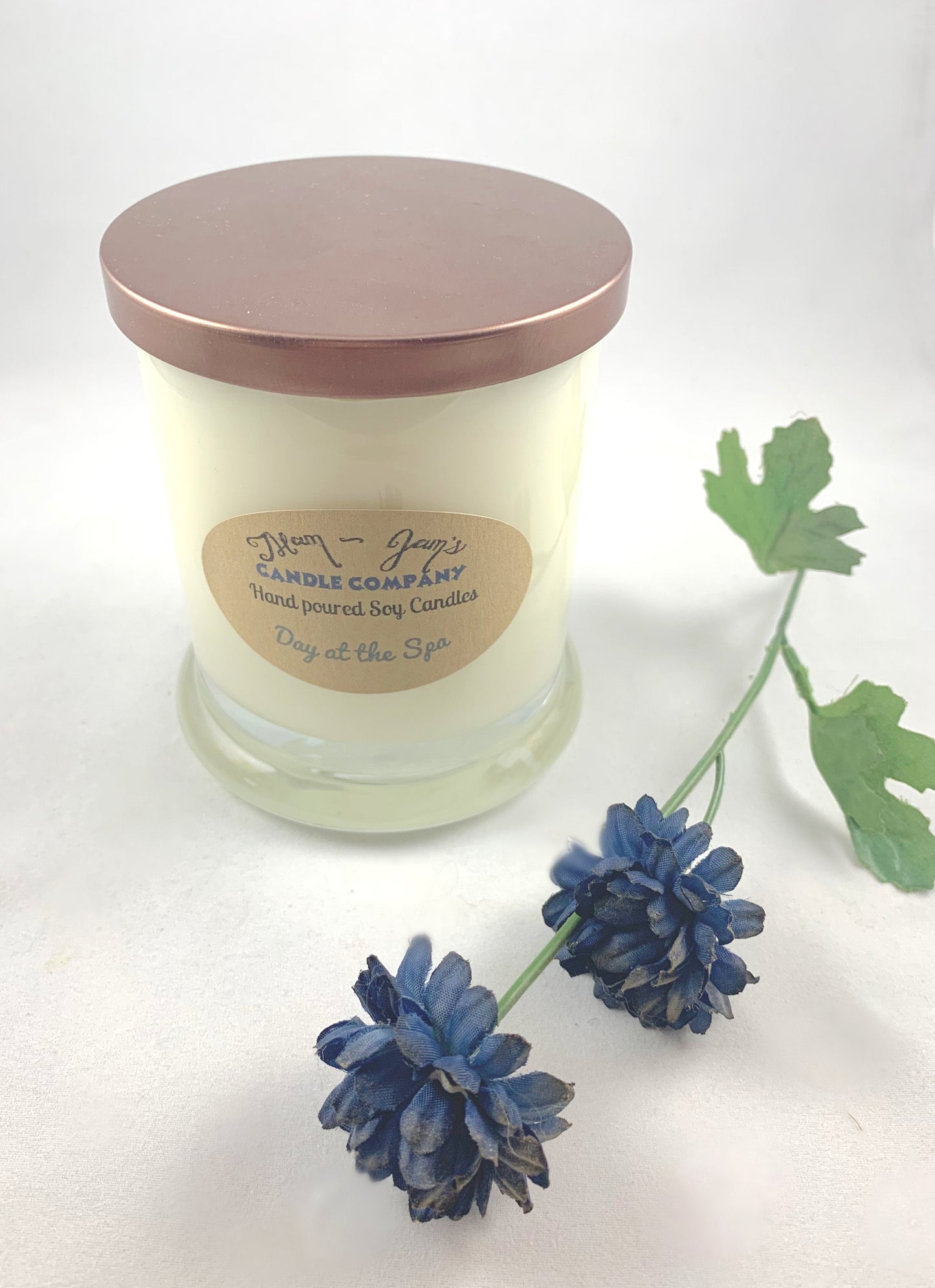 Day at the Spa Soy Candle – Clean & Calming Scent | Mam Jam’s - Korvel