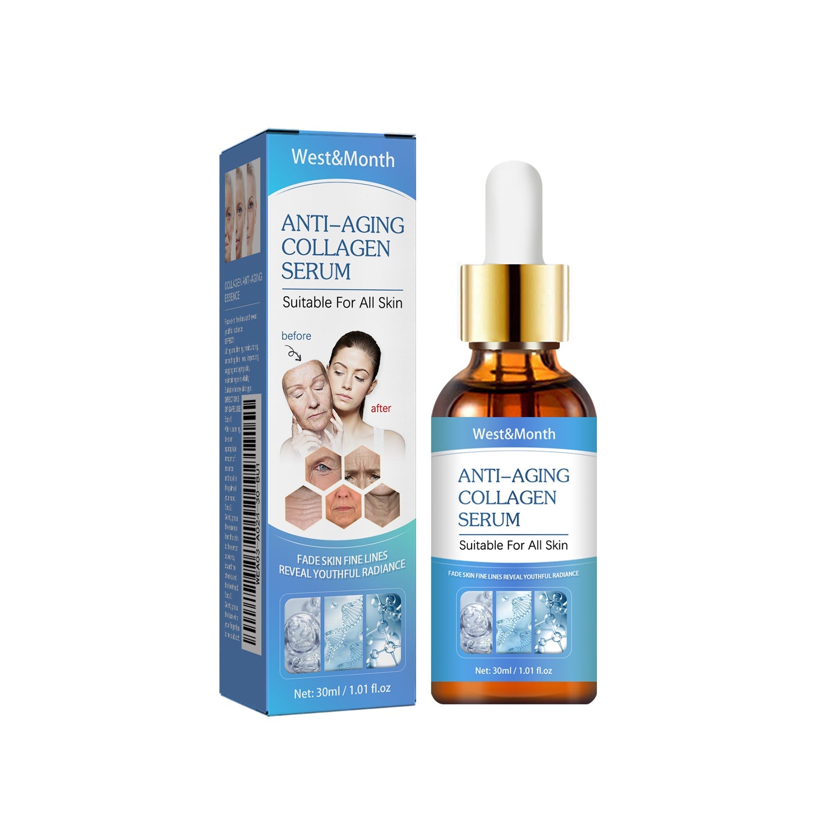 Collagen Facial Essence Reduces Fine Lines, Tightens Skin And Improves Dull Skin - Korvel