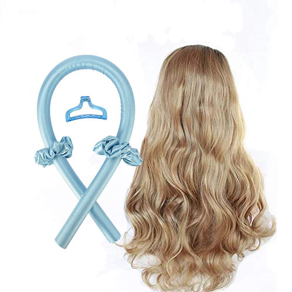 Heatless Curling Rod Headband No Heat Curls Ribbon Hair Rollers Sleeping Soft Headband Hair Curlers DIY Hair Styling Tools - Korvel