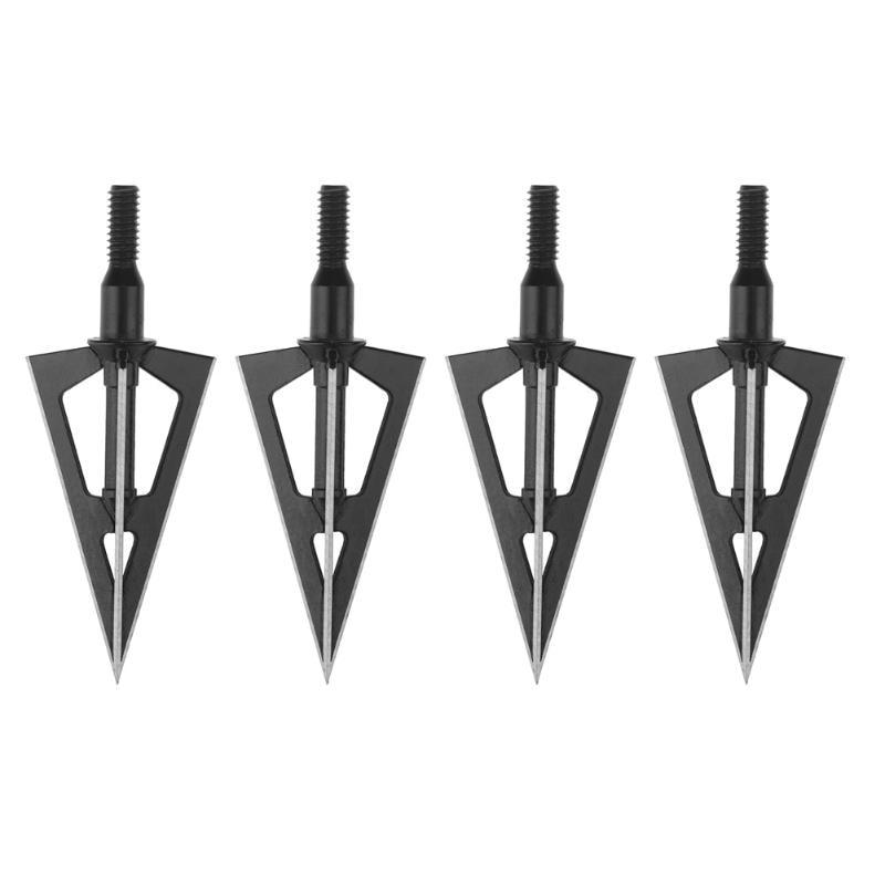 4pcs Lames de chasse Premium à 3 lames