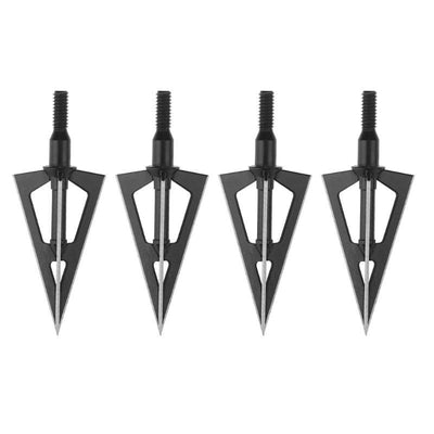 4pcs Premium 3-Blade Hunting Broadheads