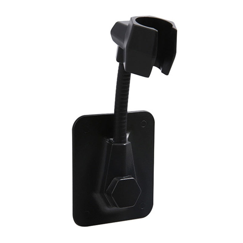 Universal Adjustable Shower Bracket Paste-type Shower Nozzle Base Home Bathroom Punch-free Self Adhesive Shower Bracket Base - Korvel