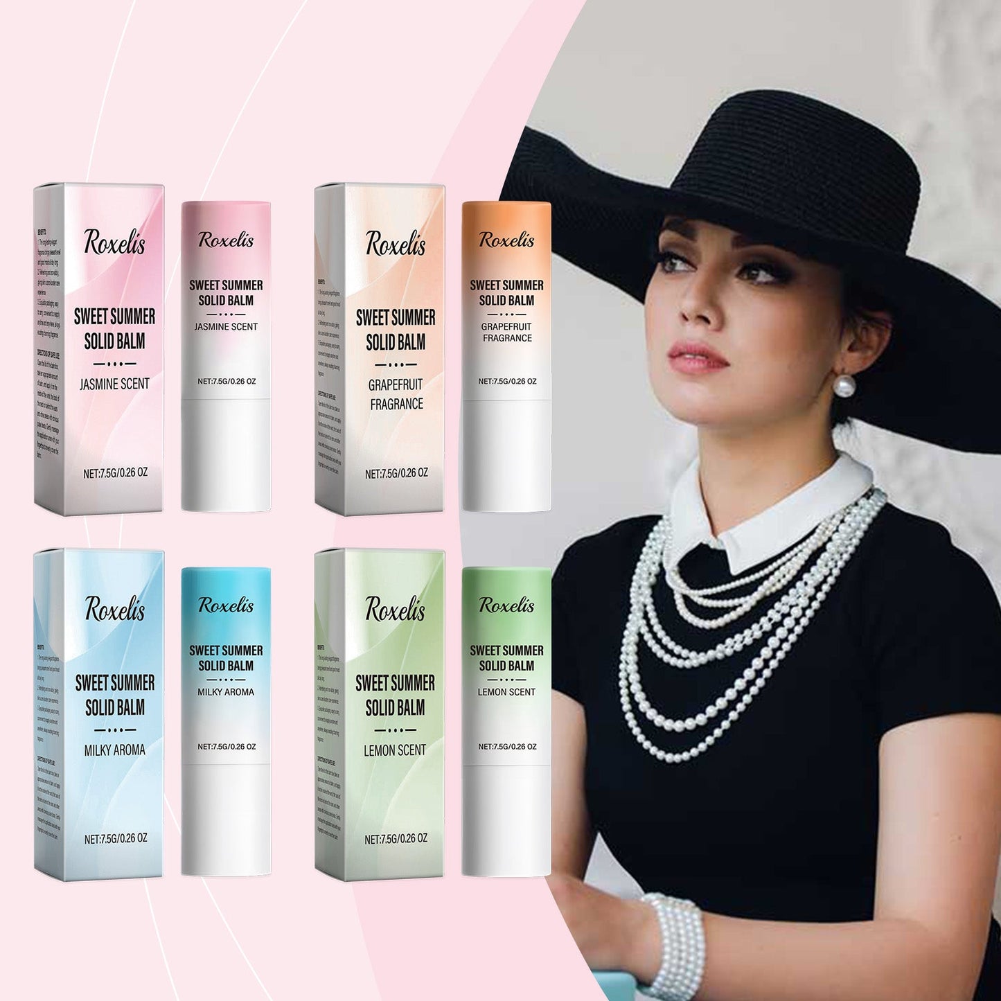 Baume Solide Sweet Summer - Soin Parfumé Portable Élégant