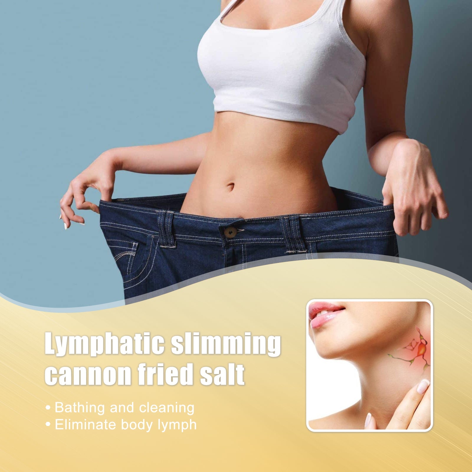 Lymphatic Body Shaping Bath Tablet, Firming Slimming Repair Lymphatic Swelling Clean Body Skin Bath Tablet - Korvel
