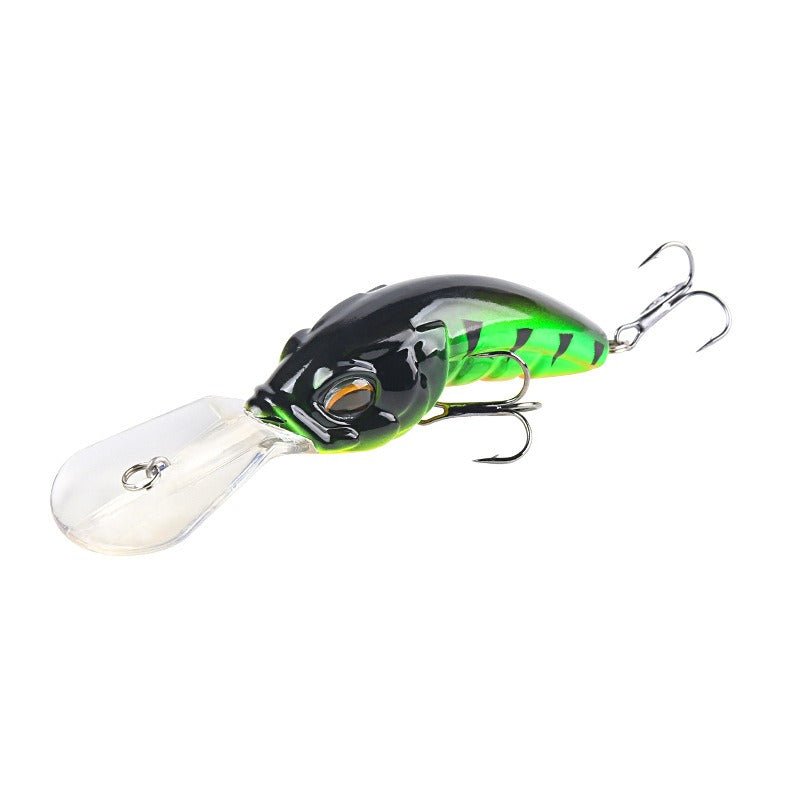 Le leurre de pêche plongeant à large langue - 10,4 cm, 14,5 g