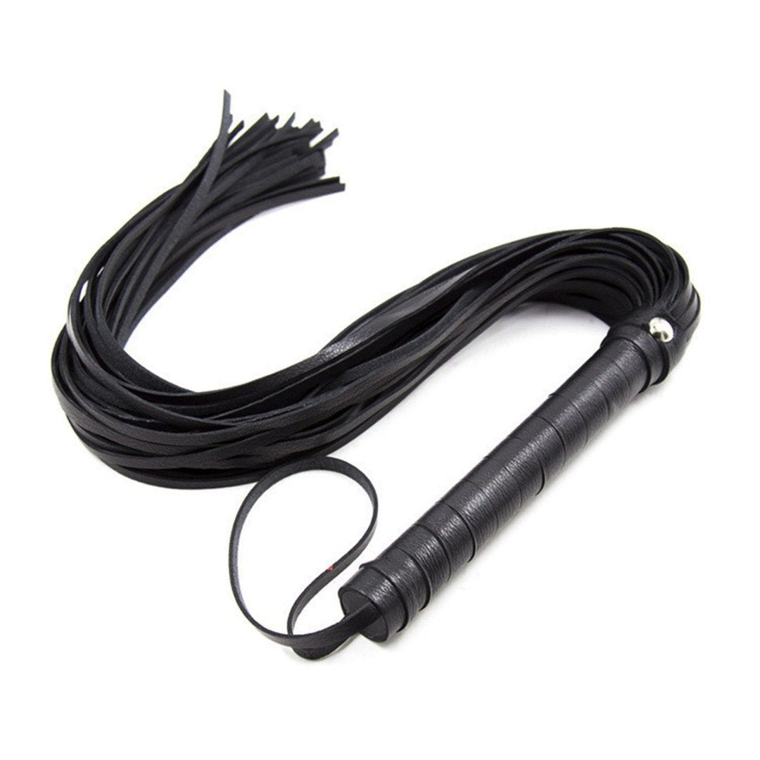 Premium 48cm Faux Leather Riding Crop
