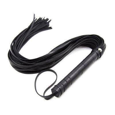 Premium 48cm Faux Leather Riding Crop
