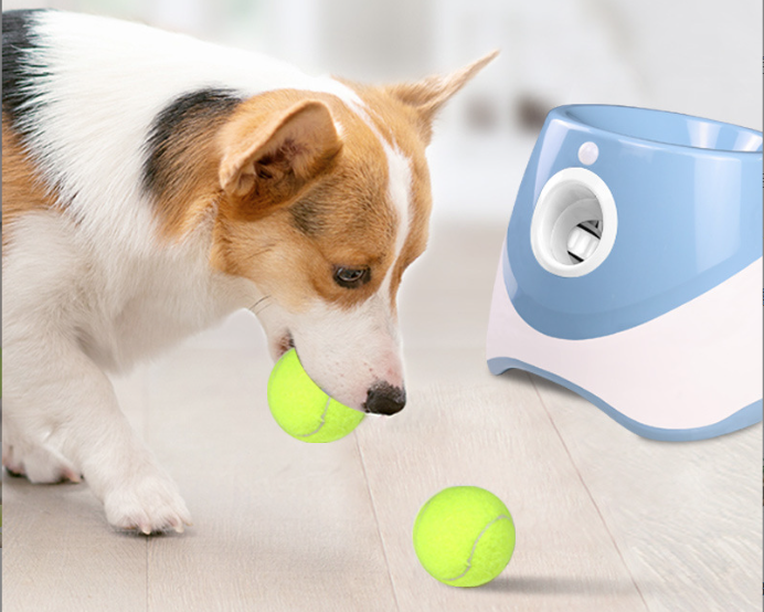 Automatic Dog Ball Launcher - Interactive Fetch Toy