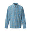 Camisa de Manga Larga a Cuadros para Hombre - Estilo Casual Japonés