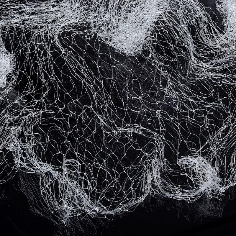 LEO  Night Luminous Beads Copper Spring Shoal Fishing Net with Ball  Freshwater - Korvel