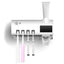 Wall Toothbrush Holder Smart Bathroom Toothpaste Squeezer for Bathroom Toilet Automatic Disinfect Bathroom Accessories - Korvel