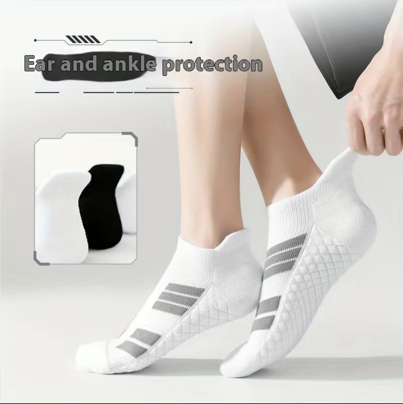 SportEase No Show Socks - Korvel