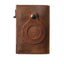 Premium Leather Bi-Fold Card Case with Air Tag Sleeve