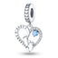Heart-Shaped Blessing Pendant for Mother's Day