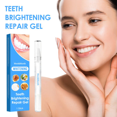 Teeth Brightening Repair Gel, Oral Care Beauty Cleaning Teeth White Brightening Pen - Korvel
