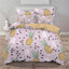 Small fresh pineapple 3D printed three-piece European and American bedding cover - Korvel