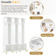 Large storage hall tree with bench, multifunctional storage platform, luxury clothes hanger equipped with 6 gold hooks - Korvel