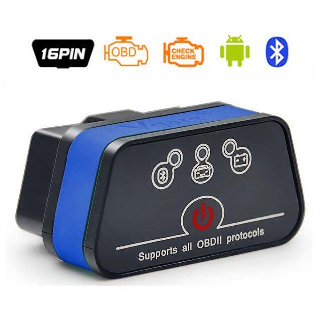 Vgate icar2 Bluetooth/Wifi OBD2 Diagnostic-tool ELM327 Bluetooth/wifi OBD 2 Scanner Mini ELM327 for android/PC/IOS Code Reader - Korvel