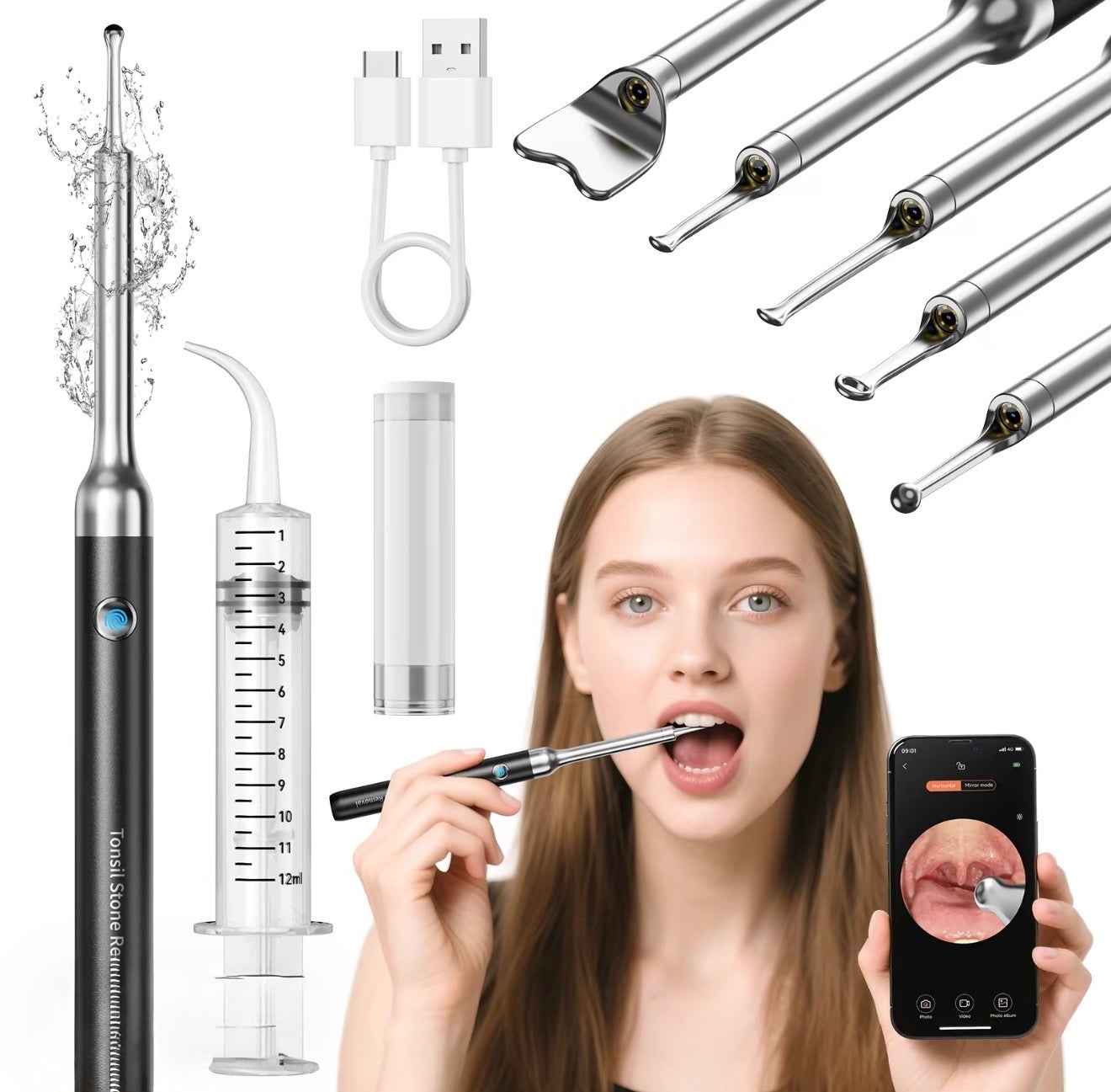 TonsilCam Ultra Clean Kit - Korvel