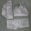 Ensemble de yoga camouflage pour femmes 2PCS - Vêtements de sport premium