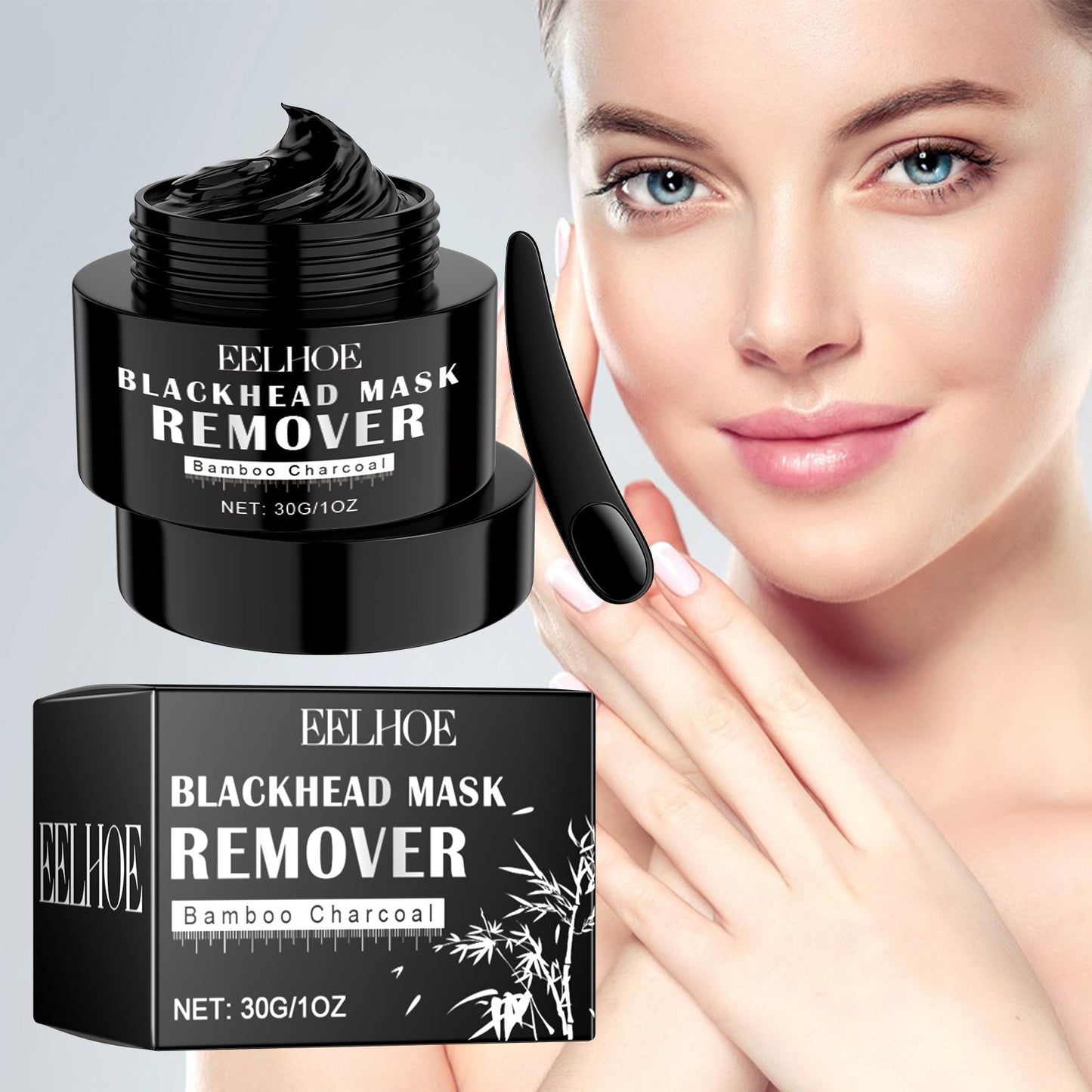 Blackhead Peel Mask, Deep Cleansing Facial Skin Removes Blackheads, Pimples, Shrinks Pores And Tenderizes Skin - Korvel