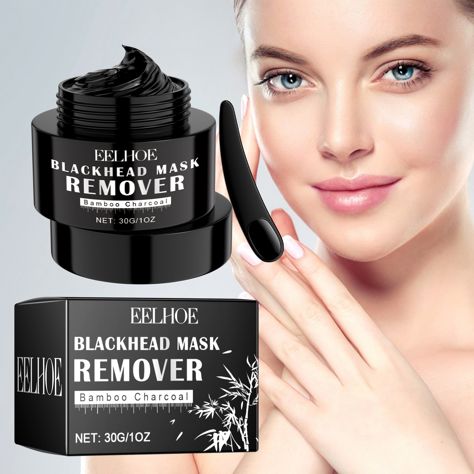 Blackhead Peel Mask, Deep Cleansing Facial Skin Removes Blackheads, Pimples, Shrinks Pores And Tenderizes Skin - Korvel