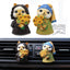 Cat Girl Aromatherapy Clip Decoration Resin Car Air Conditioning Air Outlet Aromatherapy - Korvel
