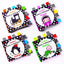 LakaRose Baby Black and White Label Cloth Book Newborn Infant Early Education Books Cloth Quiet Books - Korvel