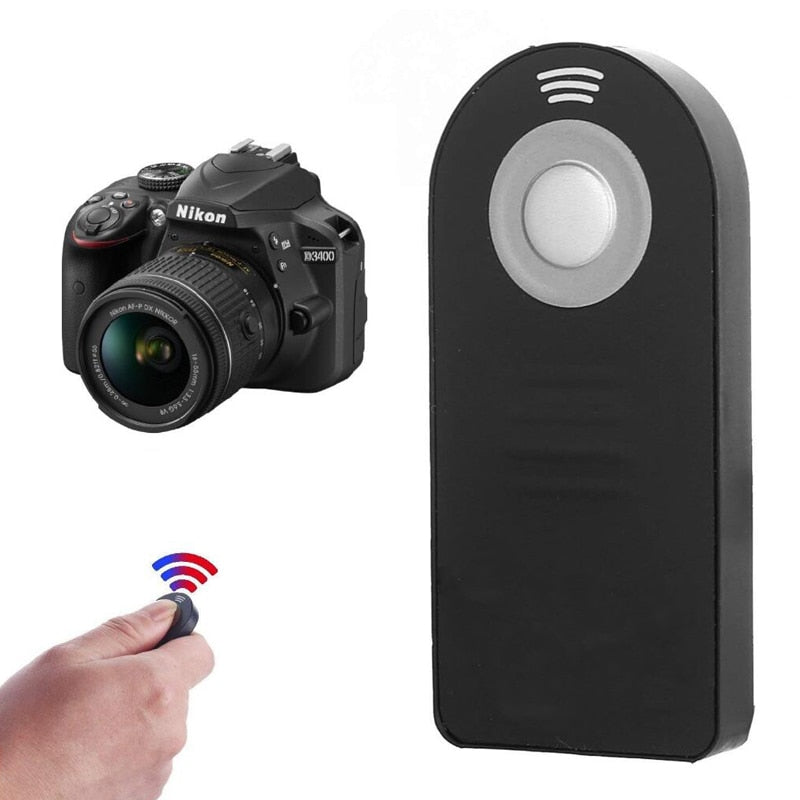ML-L3 Wireless Remote Control Shutter Release For Nikon D3200/D3300/D3400/D5100/D5300/D5500/D600/D610/D7000/D7100/D750/D800/D90 - Korvel
