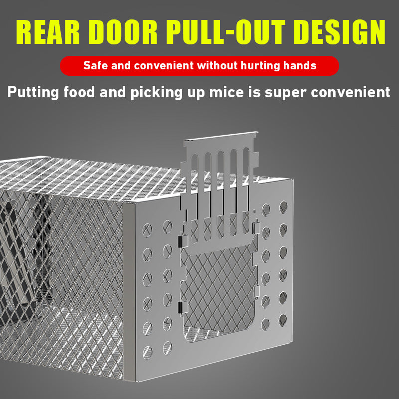 Mouse Cage Fully Automatic Mouse Trap Mouse Cage Capture Mouse Clamp Artifact to Kill Household Indoor Mouse Continuous Cycle - Korvel