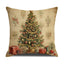 Nordic Style Santa Claus Pillow Cover for Holiday Decor