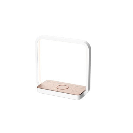 Wireless charging desk lamp dormitory bedroom bedside lamp touch three level dimming - Korvel