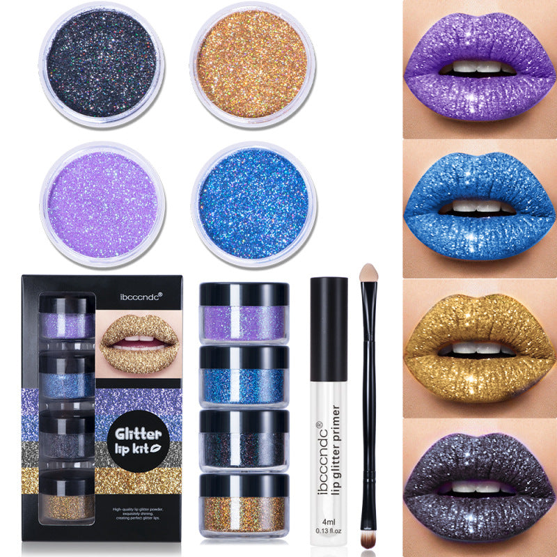 Conjunto de Brillo Labial ibcccndc - Colección de Colores Fríos