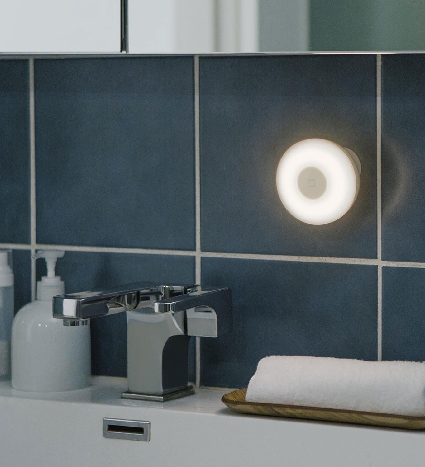 Xiaomi Mijia Night Light 2nd Generation Magnetic Attraction Night Lamp 360 Rotating Adjustable Infrared Body Sensor - Korvel