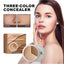 Three-Color Concealer for a Flawless Finish