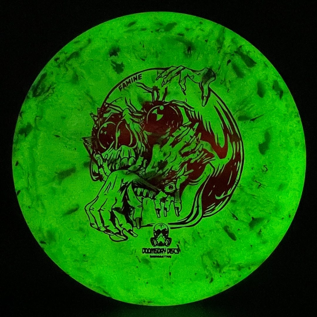 Doomsday Discs Famine - Premium Glow-in-the-Dark Distance Driver