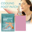 Cooling Foot Patch, Body Cooling External Physical Quick Cooling Patch Cool Refreshing Treatment Cold Compress - Korvel