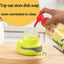 Astronaut Spherical Pot Brush with Automatic Liquid Dispensing
